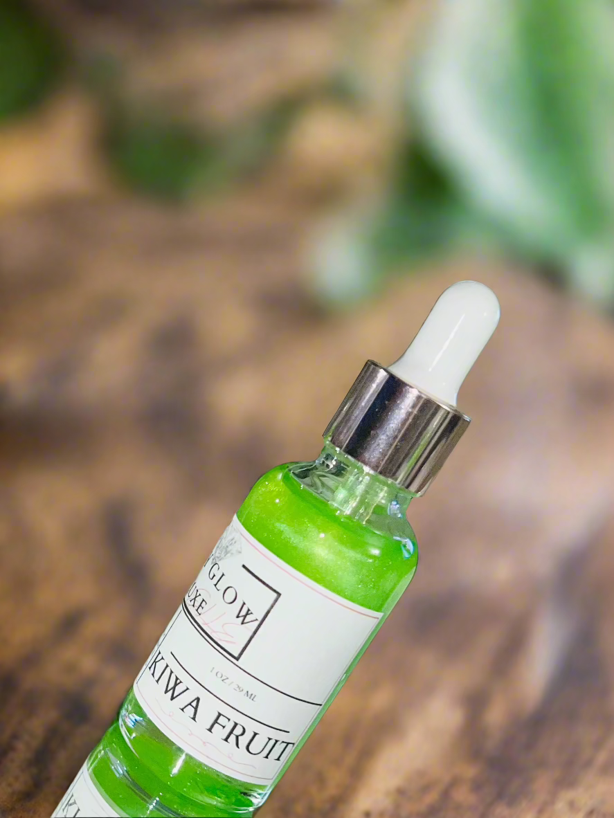 Luxe Lay'Elle Body Glow | Kiwa Fruit | 1 Oz Bottle