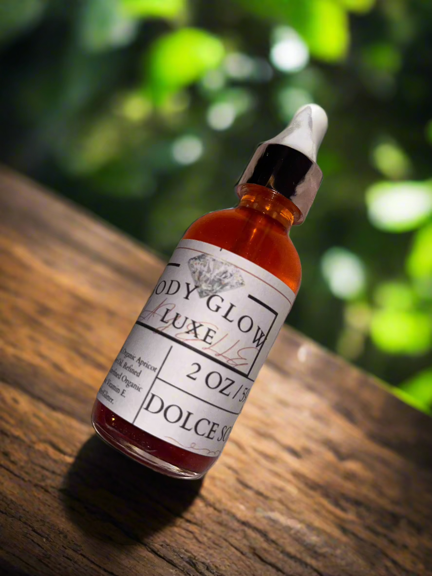 Luxe Lay'Elle Body Glow | Dolce Soleil | 2 Oz Bottle