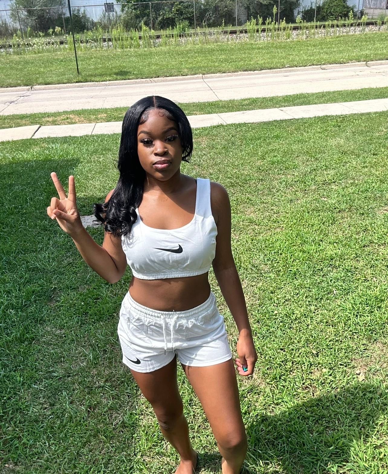 Cropped Halter Set