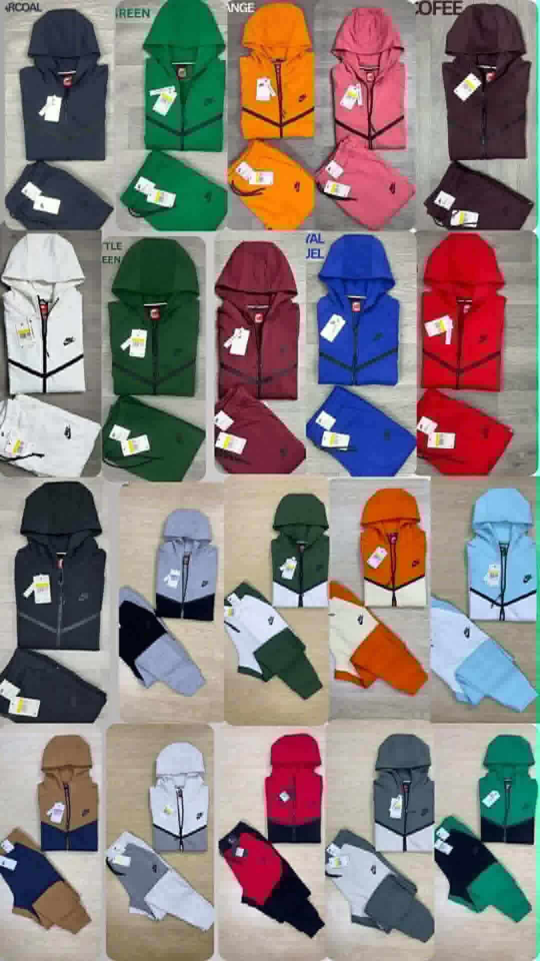 Men’s Tech Lightweight Fleece Sweatsuit, Hoodie Jogger Set, Street Luxe Tracksuit in assorted colors with zip hoodies and tapered joggers