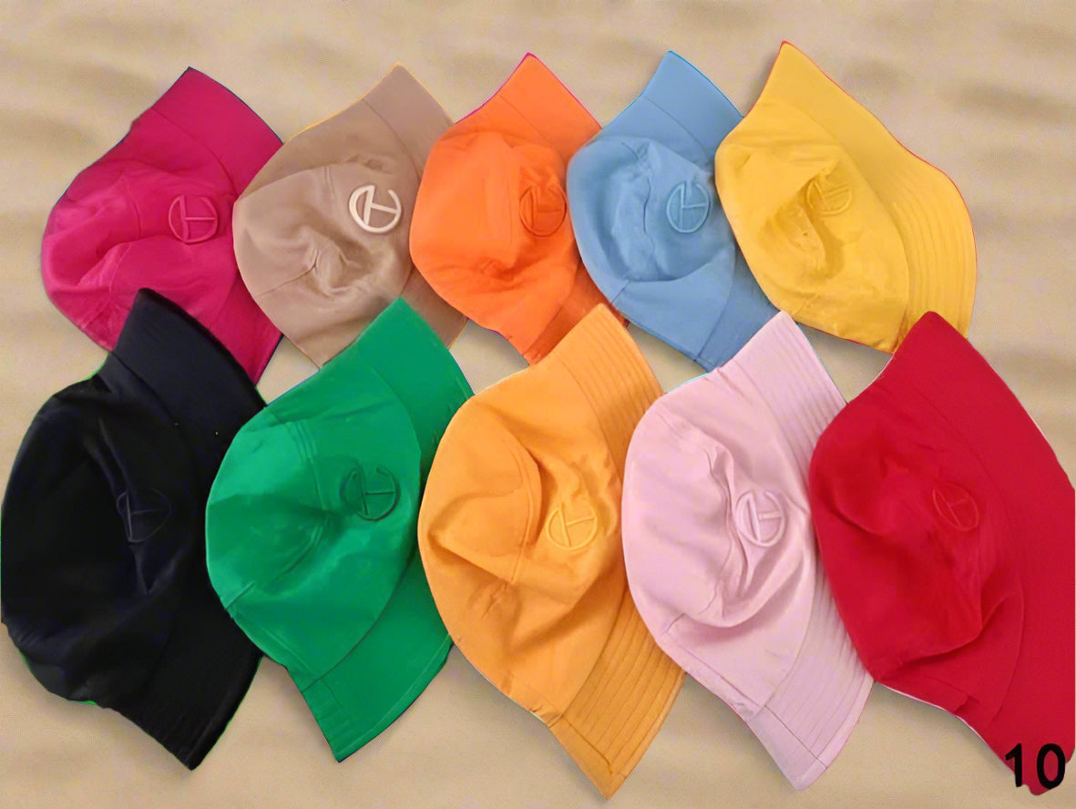 Assorted Colors of Bucket Hats