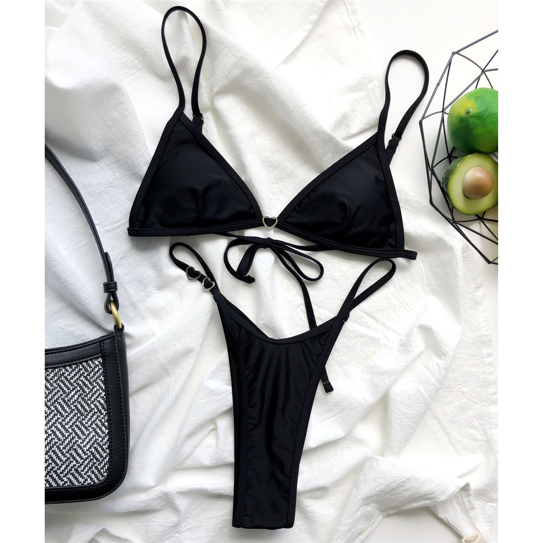 Heart Me Bikini - Rose In Concrete 🥀