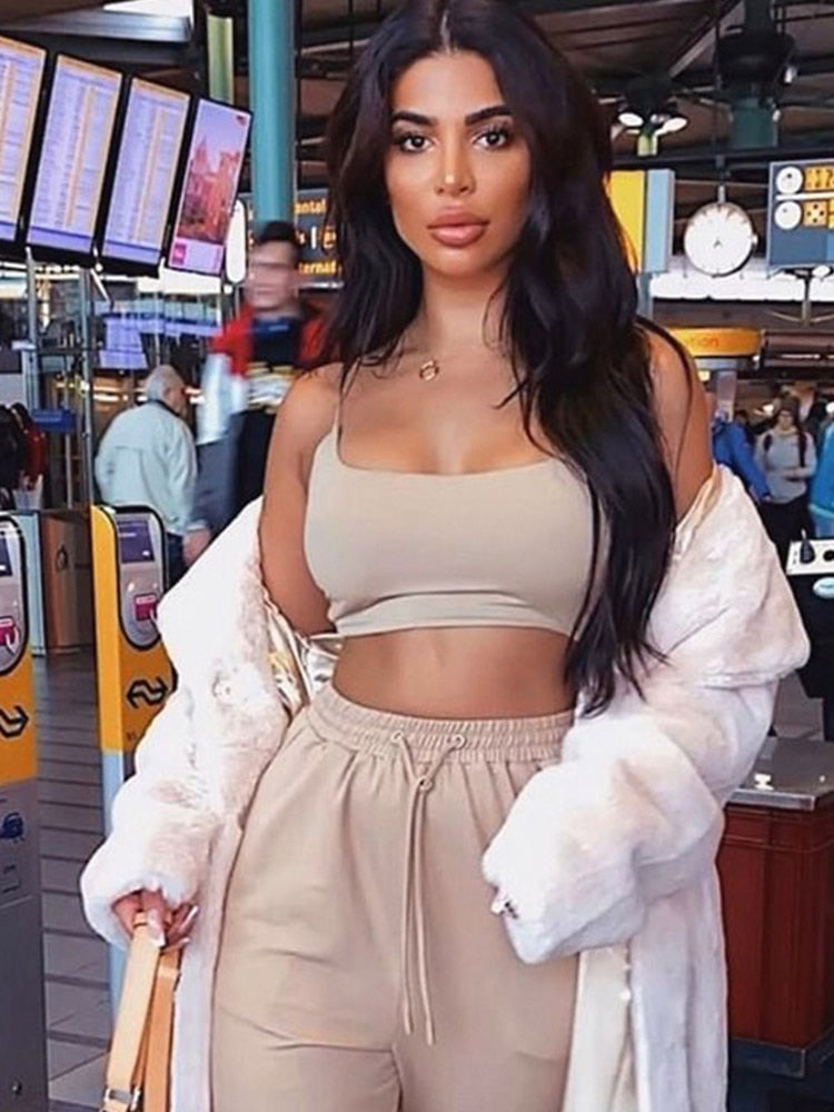 Cami Crop Top - Rose In Concrete 🥀