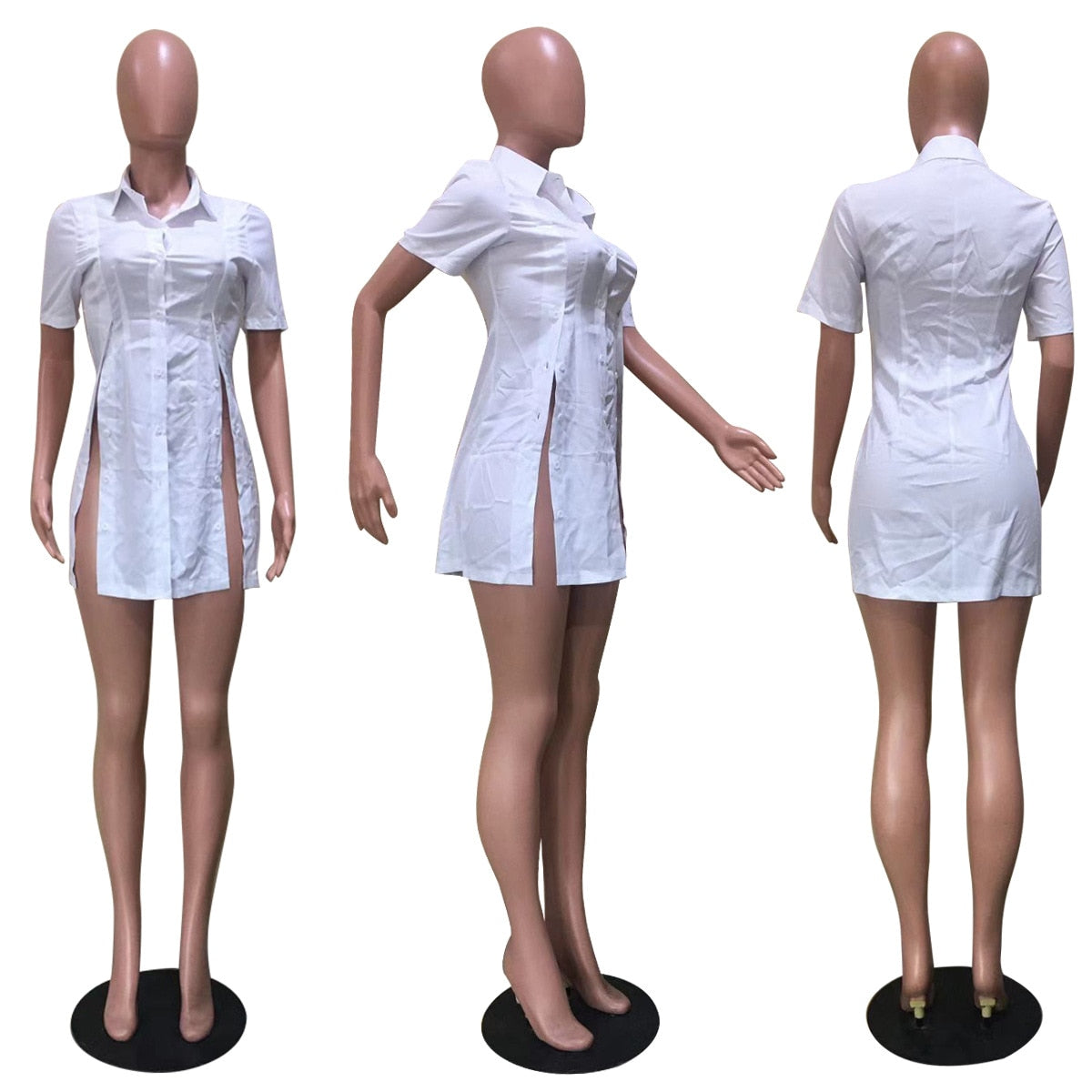 Boyfriend's Shirt Dress - Rose In Concrete 🥀