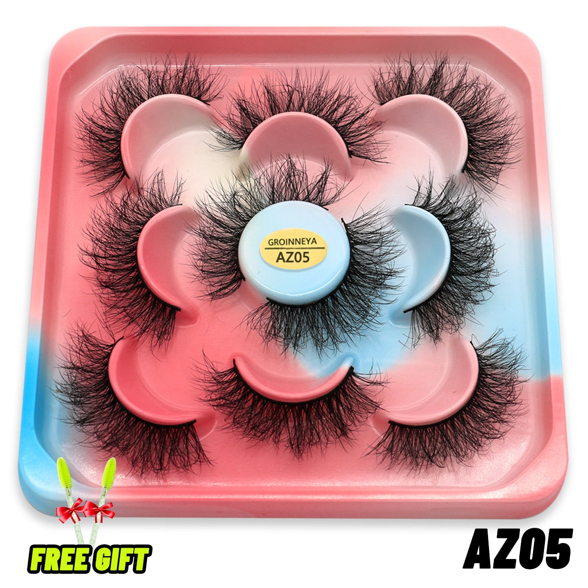 Selection 2: 3D Faux Mink Lashes - Rose In Concrete 🥀