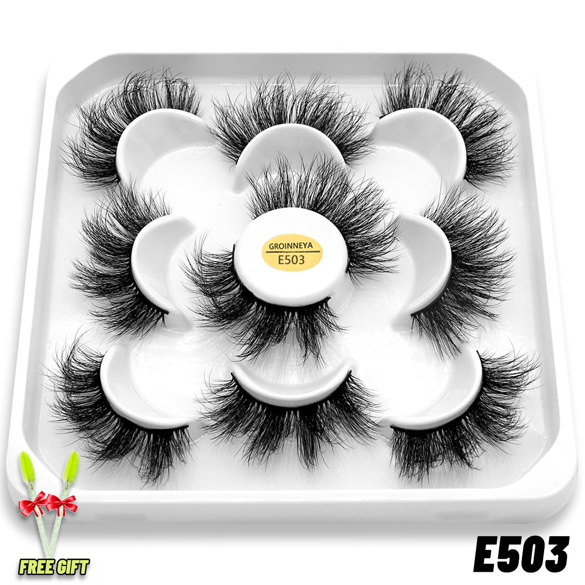 Selection 2: 3D Faux Mink Lashes - Rose In Concrete 🥀
