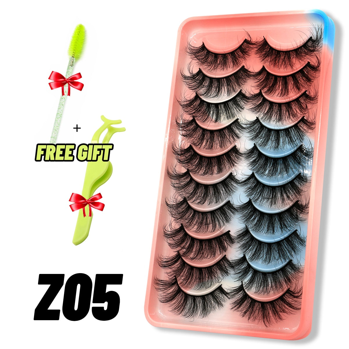 Selection 2: 3D Faux Mink Lashes - Rose In Concrete 🥀