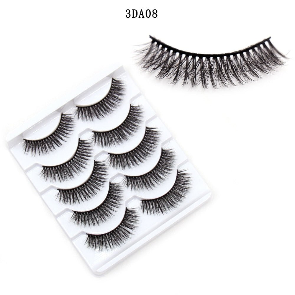 Selection 1: 3D Faux Mink Lashes - Rose In Concrete 🥀