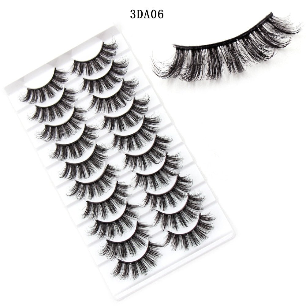 Selection 1: 3D Faux Mink Lashes - Rose In Concrete 🥀