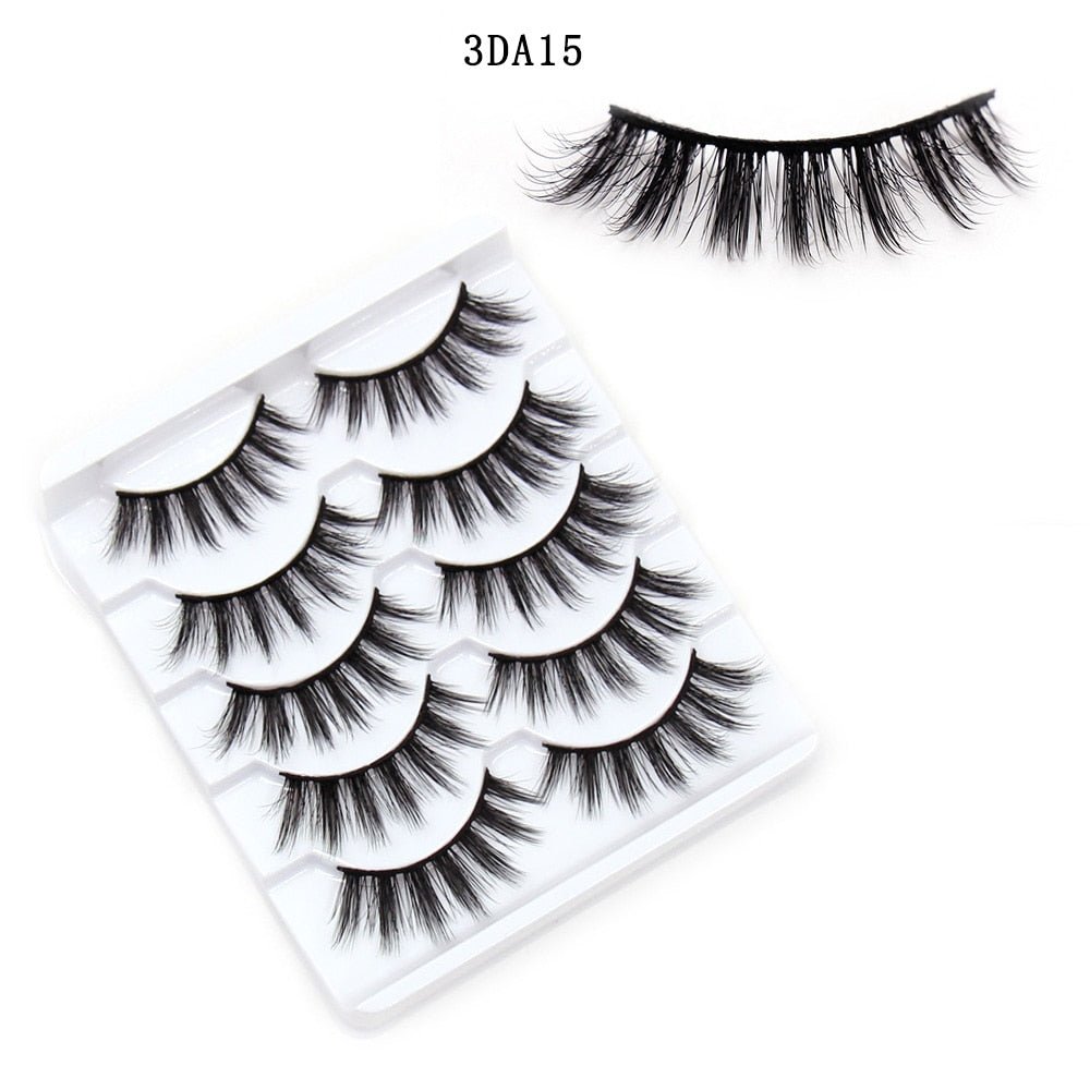 Selection 1: 3D Faux Mink Lashes - Rose In Concrete 🥀