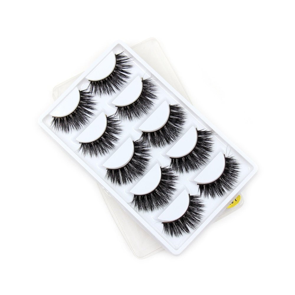 Selection 1: 3D Faux Mink Lashes - Rose In Concrete 🥀