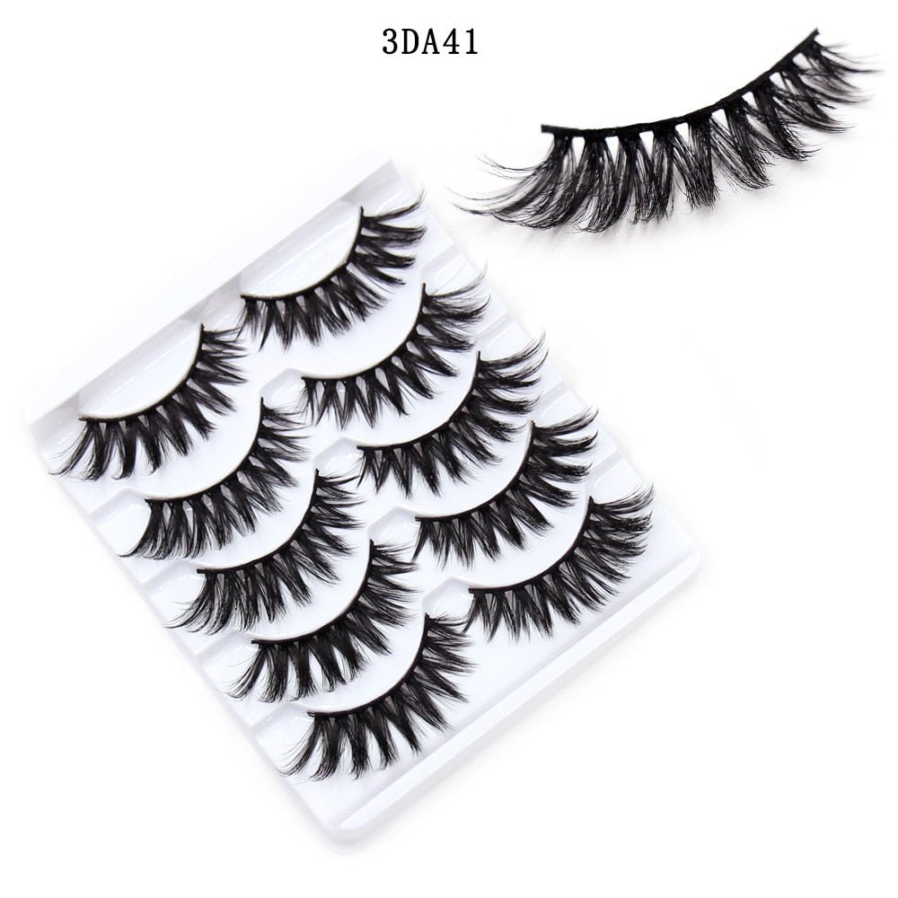 Selection 1: 3D Faux Mink Lashes - Rose In Concrete 🥀