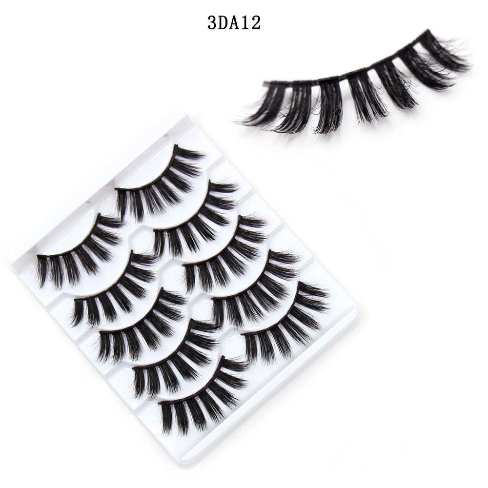 Selection 1: 3D Faux Mink Lashes - Rose In Concrete 🥀