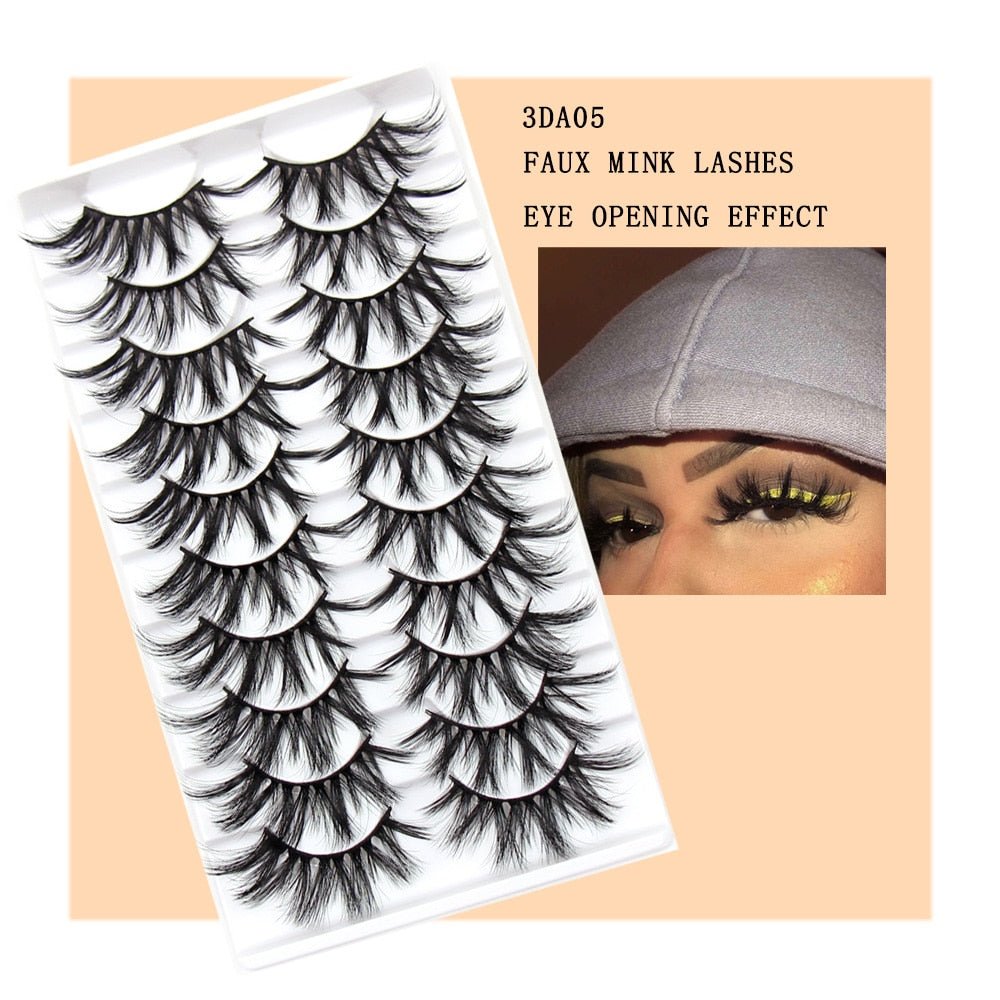 Selection 1: 3D Faux Mink Lashes - Rose In Concrete 🥀