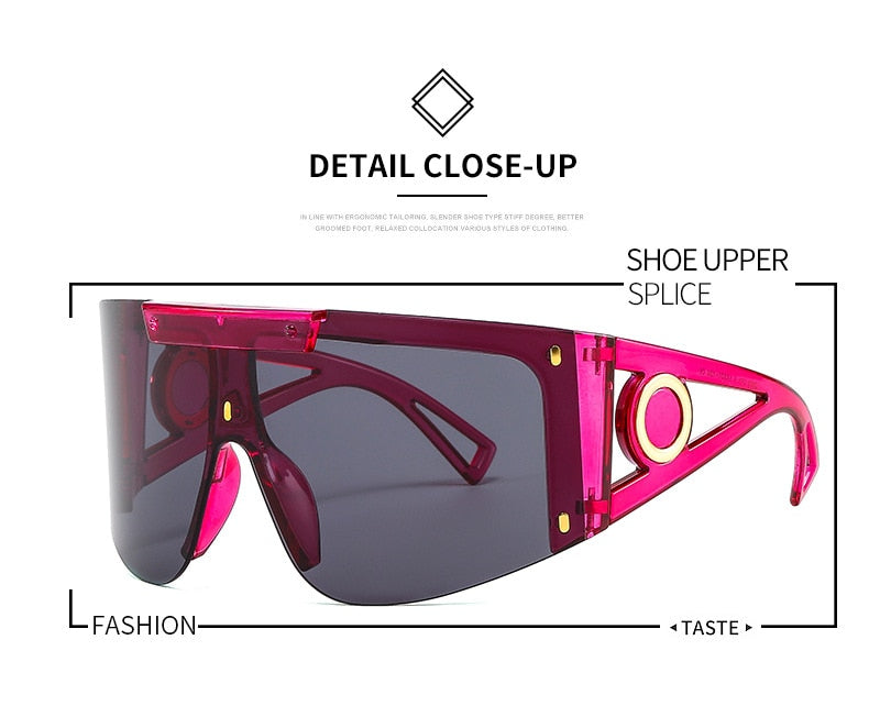 Hater Blocking Sunglasses - Rose In Concrete 🥀