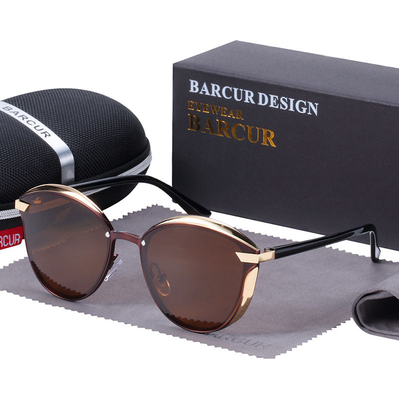 Barcur Luxury Glasses - Rose In Concrete 🥀