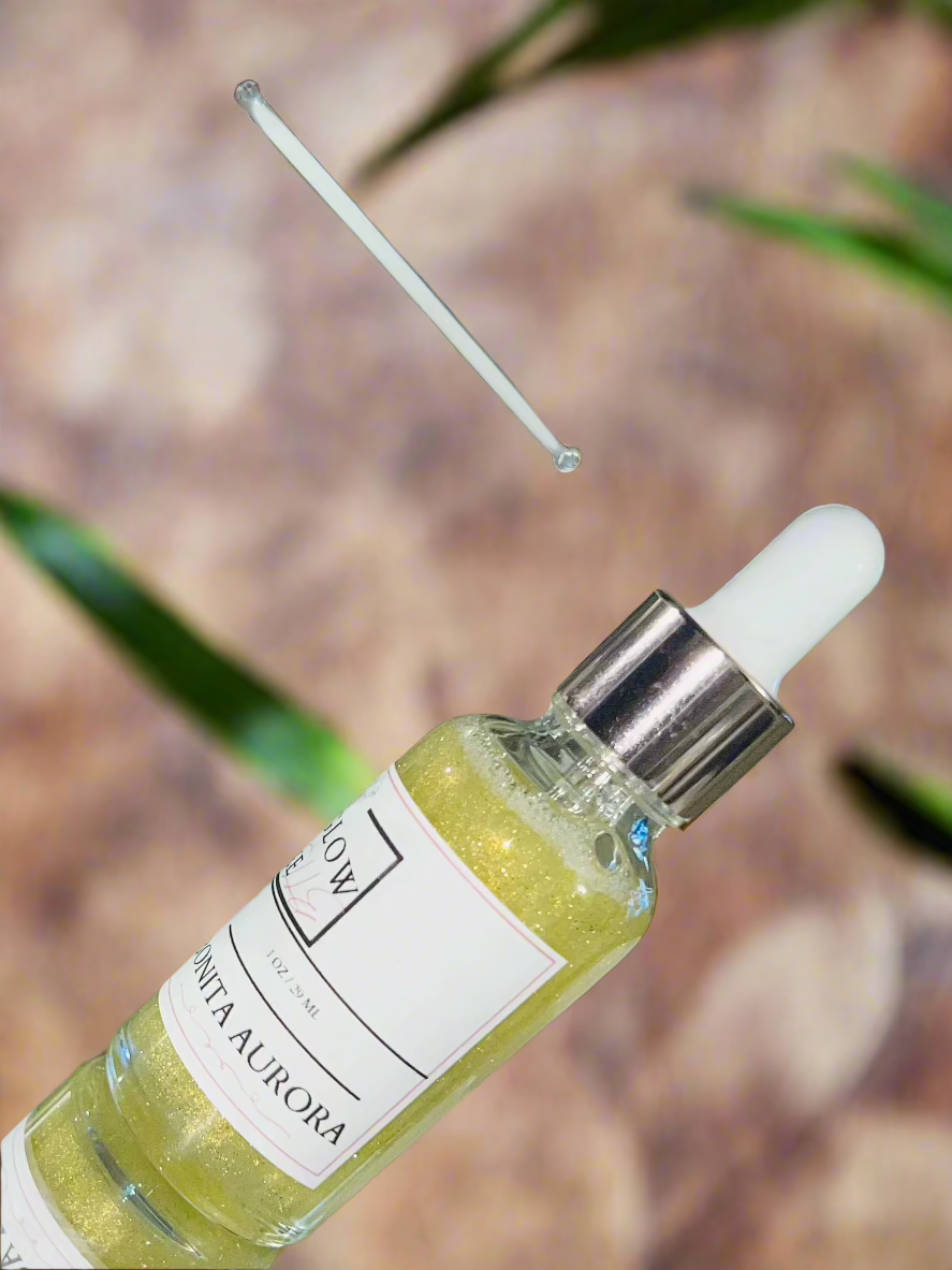 Luxe Lay'Elle Body Glow | Bonita Aurora | 1 Oz Bottle