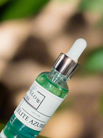 Luxe Lay'Elle Body Glow | Elite Azure | 1 Oz Bottle