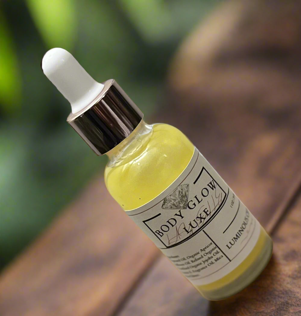 Luxe Lay'Elle Body Glow | Luminous Crystalle | 1 Oz Bottle