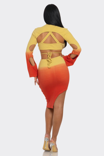 Summer Sunset Aura 3 Piece Set - Rose In Concrete 🥀