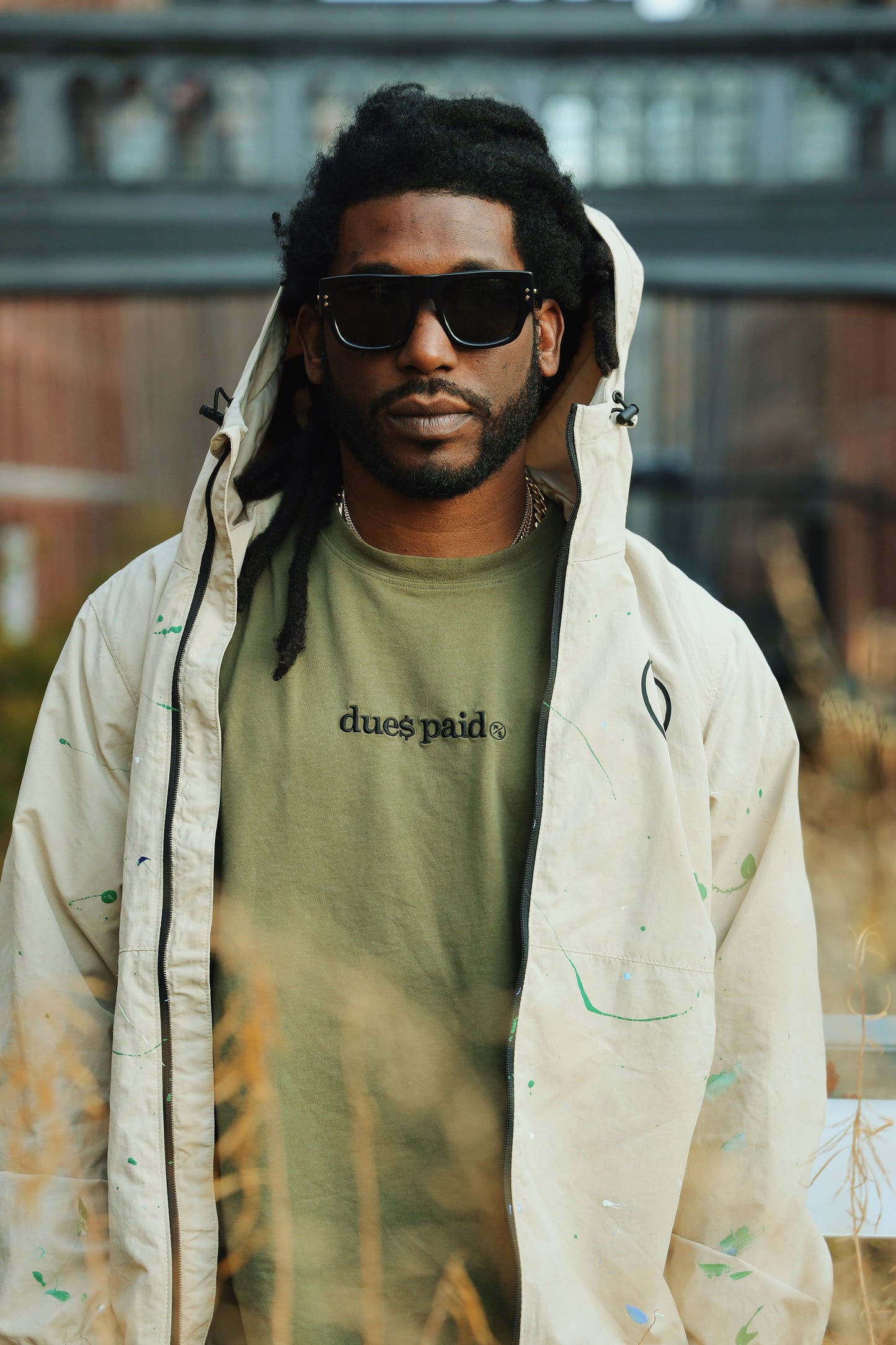 Oversized Graphic T-Shirt – “Dues Paid” Streetwear Tee – Relaxed Fit