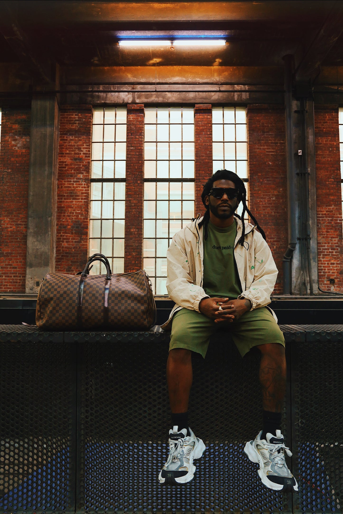 Oversized Graphic T-Shirt – “Dues Paid” Streetwear Tee – Relaxed Fit