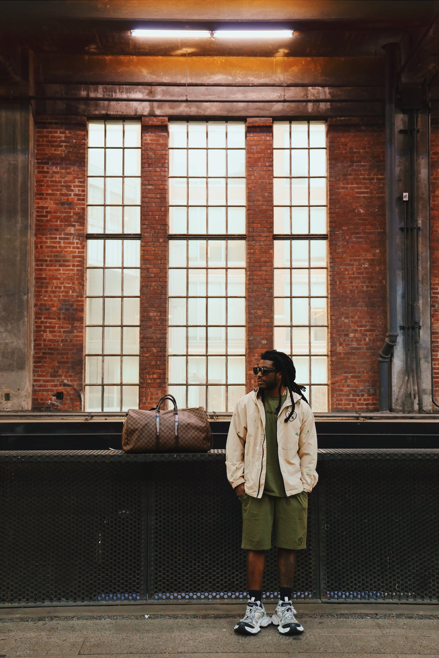 Oversized Streetwear Shorts – “Dues Paid” Matching Shorts – Relaxed Fit