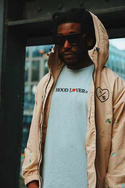 Oversized Graphic T-Shirt – Hood Lover Streetwear Tee – Relaxed Fit - Rose In Concrete 🥀