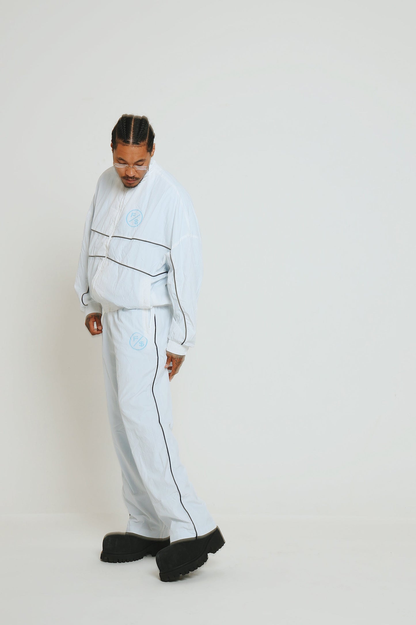 Lightweight Utility Windbreaker Jacket – Full Zip Streetwear Track Jacket