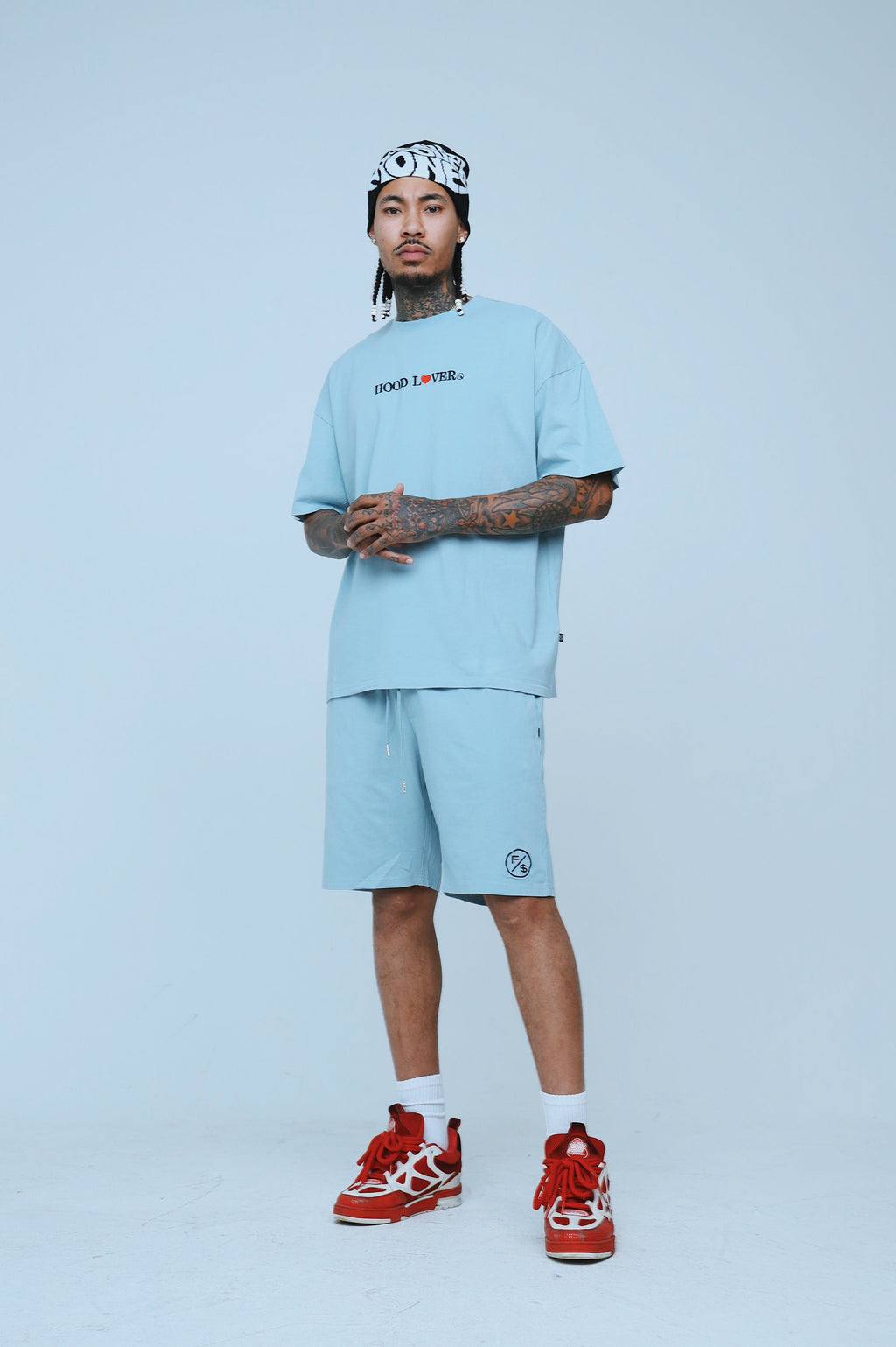 Oversized Graphic T-Shirt – Hood Lover Streetwear Tee – Relaxed Fit - Rose In Concrete 🥀