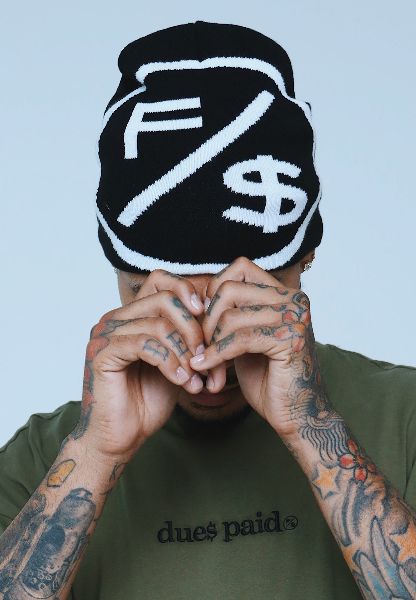 Oversized Graphic T-Shirt – “Dues Paid” Streetwear Tee – Relaxed Fit