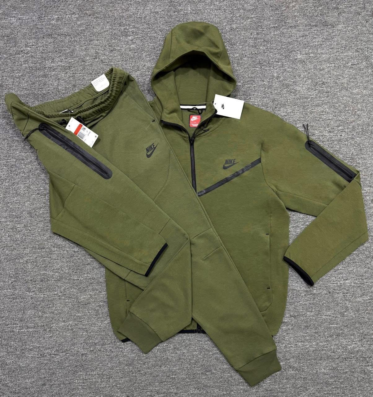 Kids Premium Tech Lightweight Tracksuit Set Zip Hoodie & Jogger Set Athletic Sweatsuit - Rose In Concrete 🥀