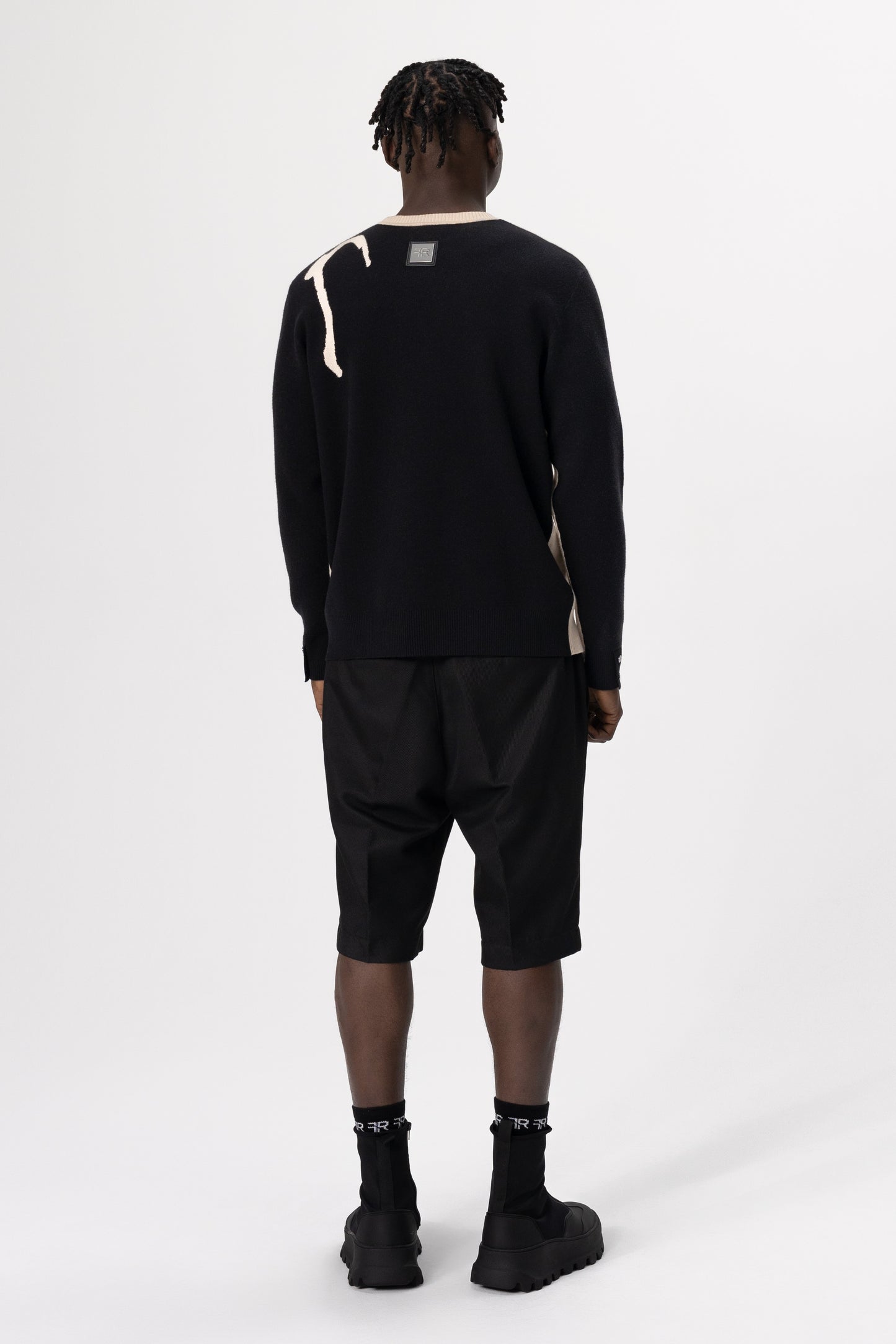Jacquard Luxe Knit Sweater