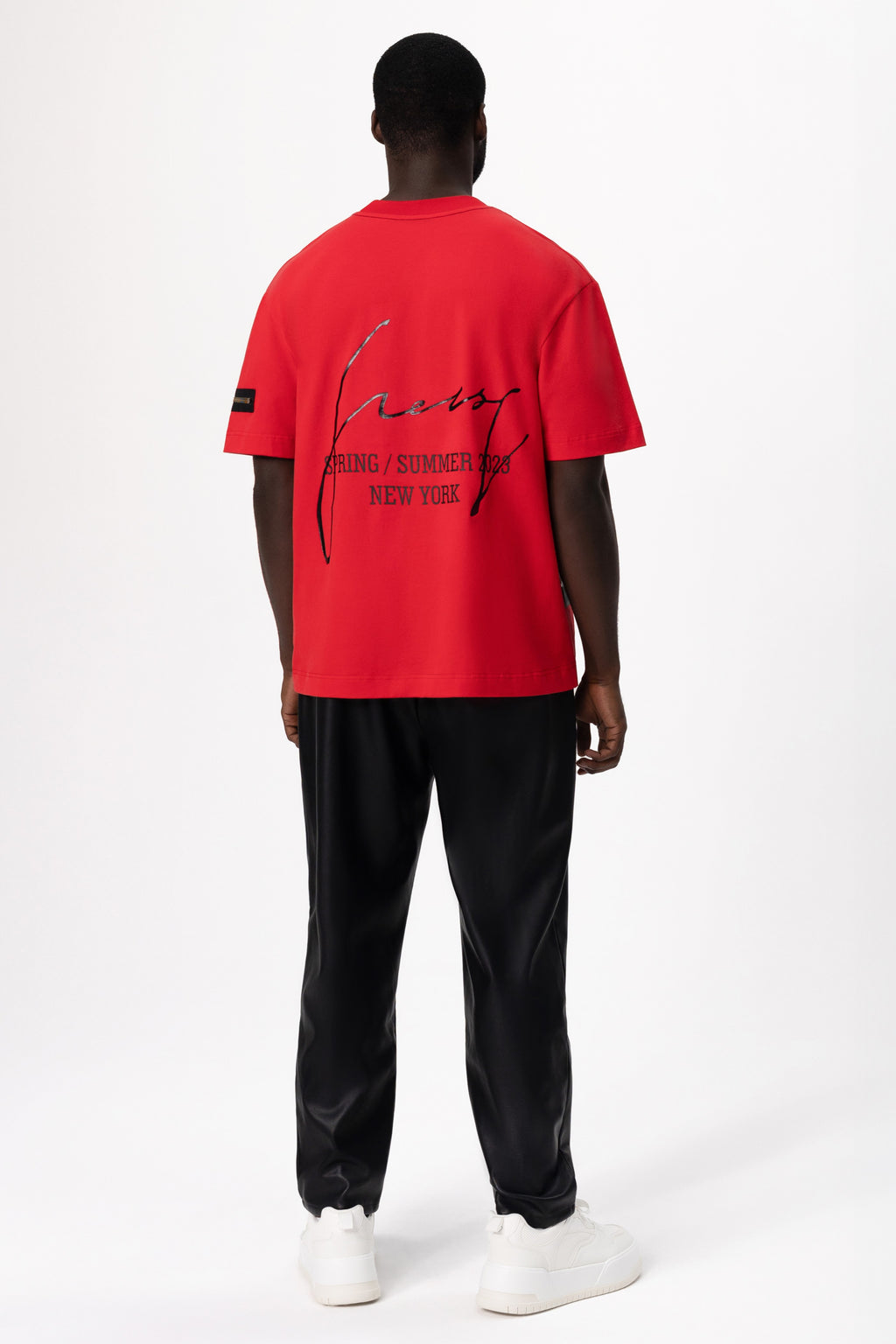 Fire Red T-Shirt - Rose In Concrete 🥀