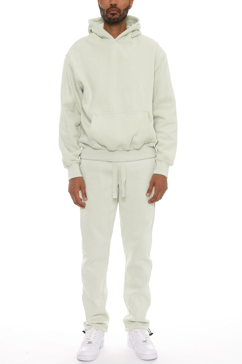 Everyday Mode Men’s Cotton-Blend Hoodie & Toggle Jogger Set