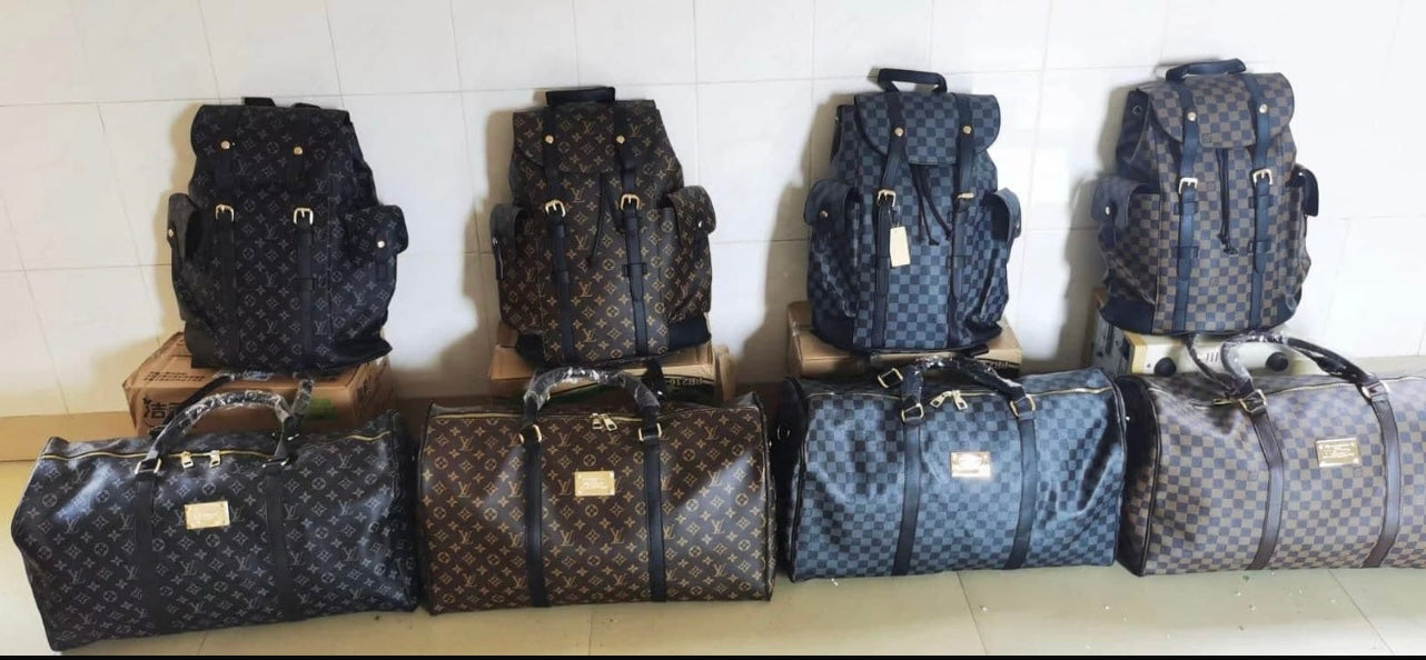 Luxury Unisex Travel Bag Duo