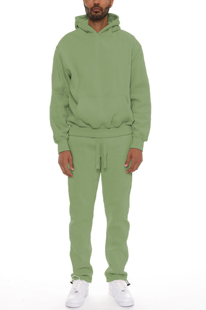 Everyday Mode Men’s Cotton-Blend Hoodie & Toggle Jogger Set