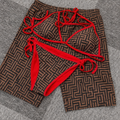 His and Her Vacation Matching Swimwear