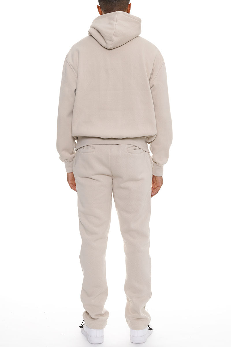 Everyday Mode Men’s Cotton-Blend Hoodie & Toggle Jogger Set