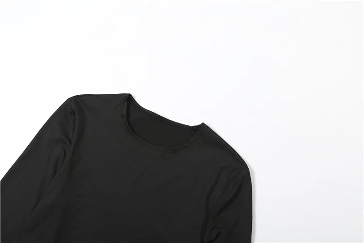 Laced Intentions Asymmetrical Crop Top & Lace-Up Leggings Set