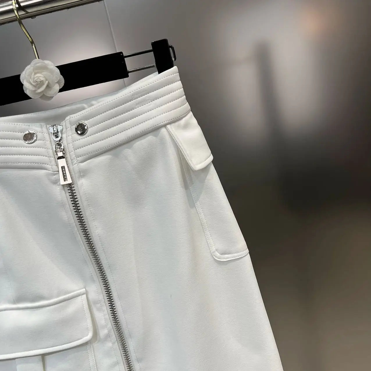 Structured Moto Jacket + Cargo Skirt Set