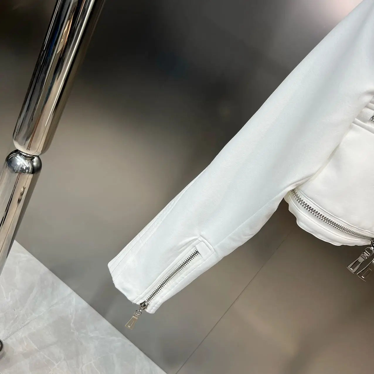 Structured Moto Jacket + Cargo Skirt Set