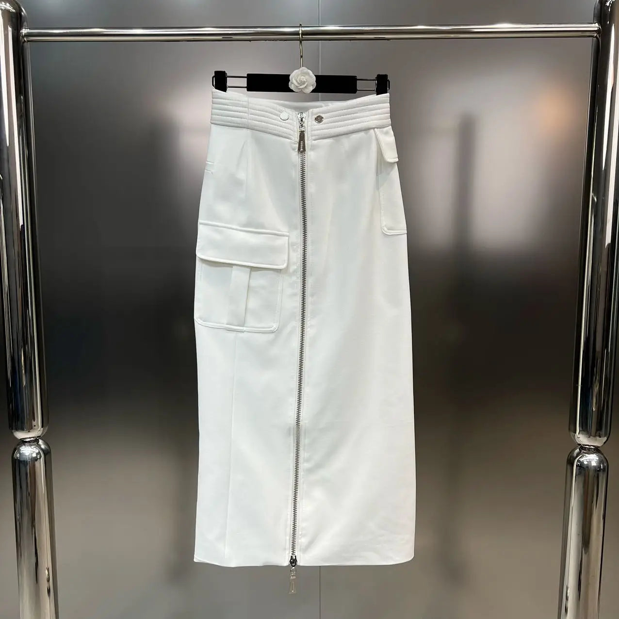 Structured Moto Jacket + Cargo Skirt Set