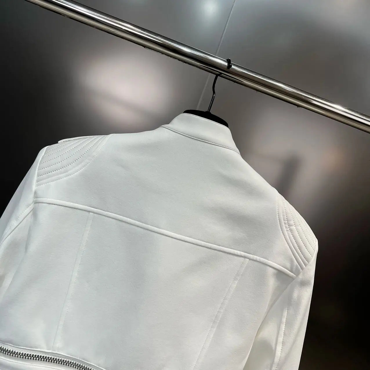 Structured Moto Jacket + Cargo Skirt Set