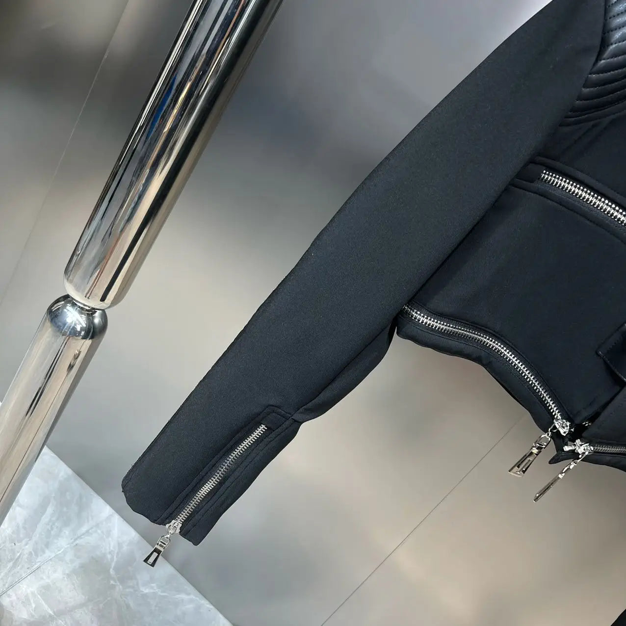 Structured Moto Jacket + Cargo Skirt Set