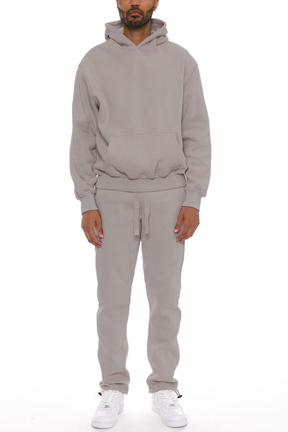 Everyday Mode Men’s Cotton-Blend Hoodie & Toggle Jogger Set
