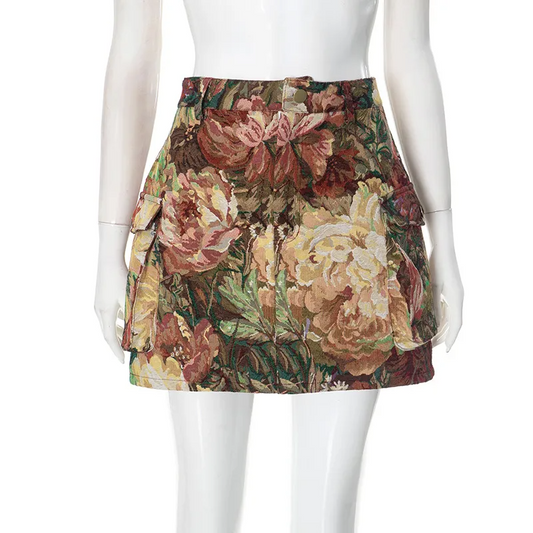 Renaissance Skirt Set - Rose In Concrete 🥀