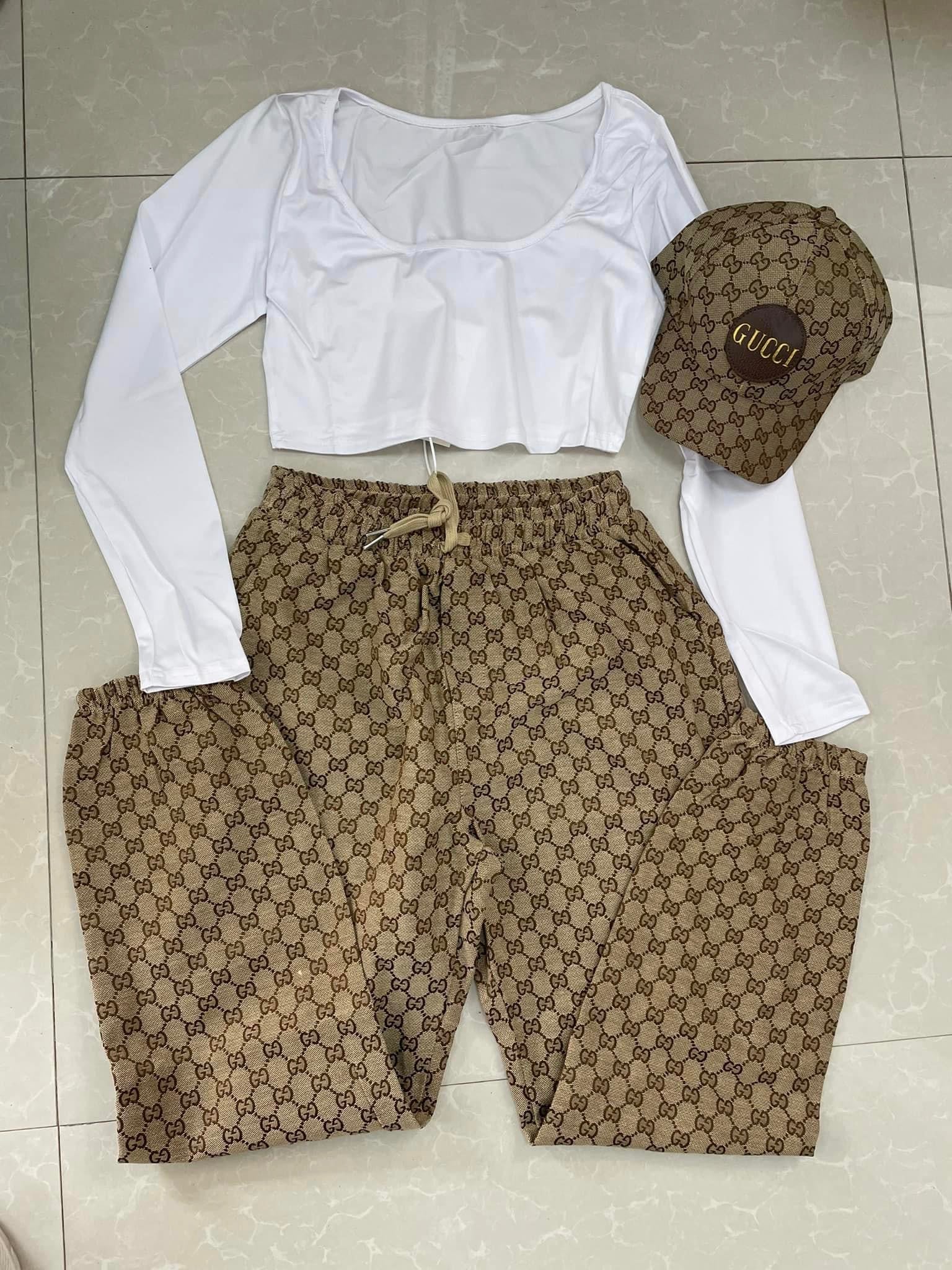 Glammer Girl Joggers Set - Rose In Concrete 🥀