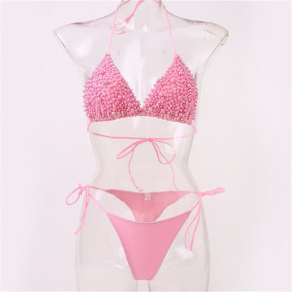 A Lady in Pearls Bikini - Rose In Concrete 🥀
