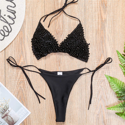 A Lady in Pearls Bikini - Rose In Concrete 🥀